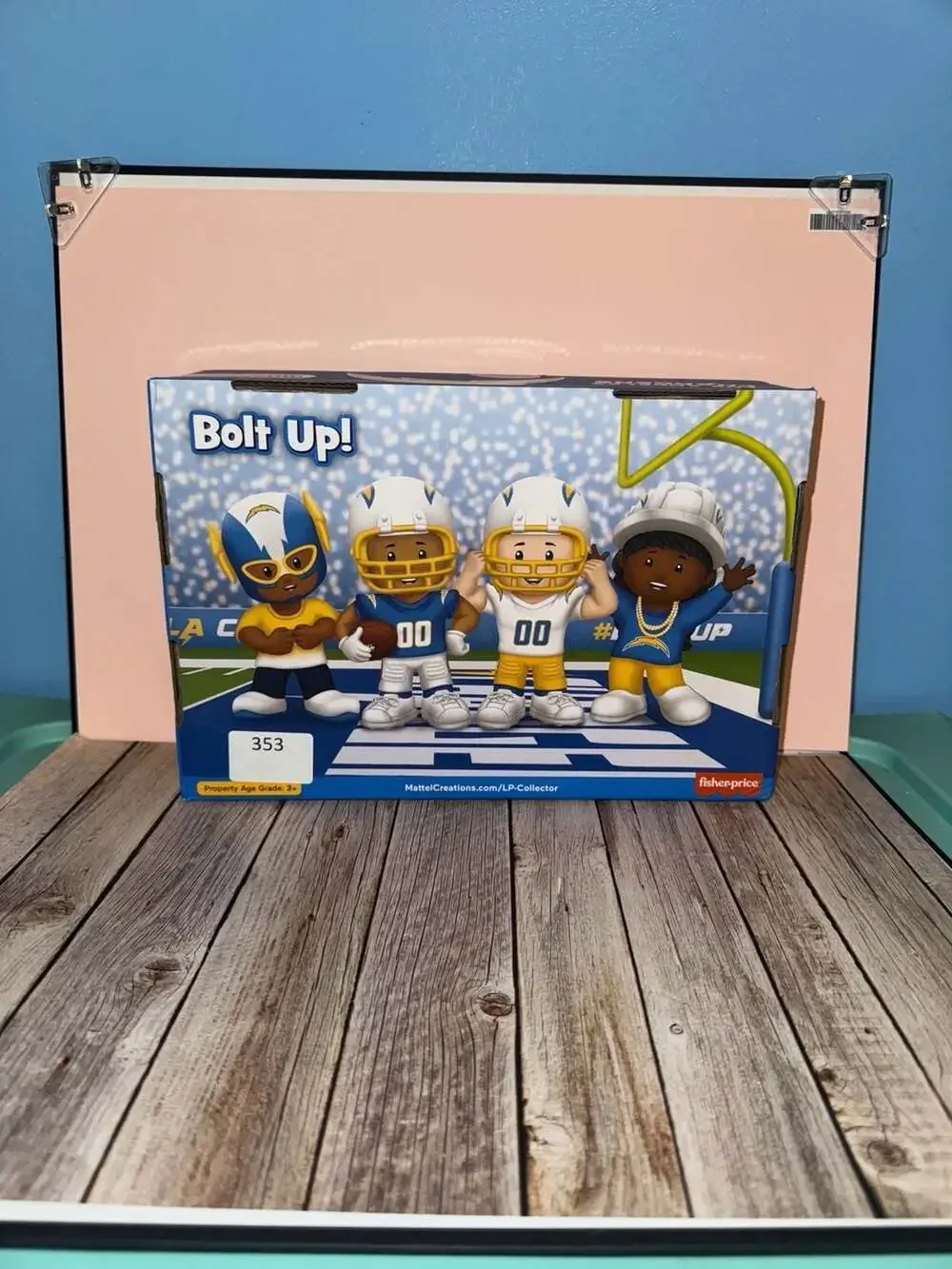Fisher-Price Little People Collector NFL Los Angeles Chargers 4-Pack Set